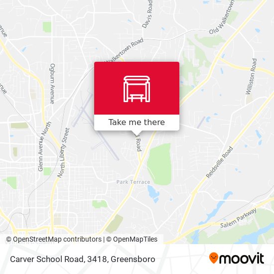 Carver School Road, 3418 map