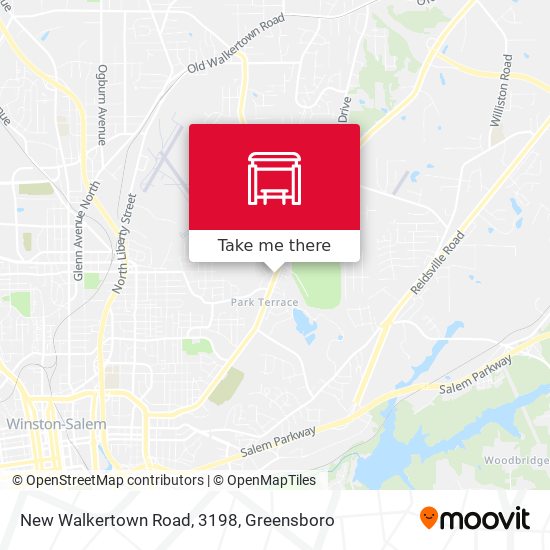 Mapa de New Walkertown Road, 3198