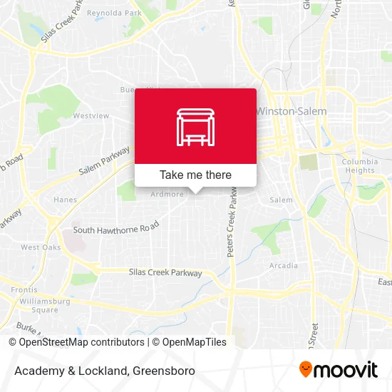Mapa de Academy & Lockland