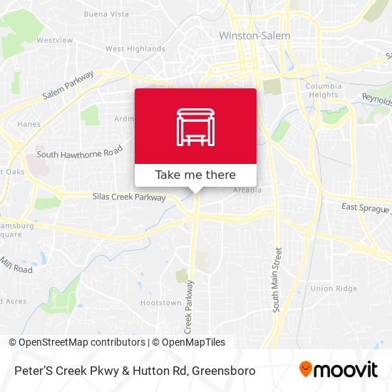 Mapa de Peter’S Creek Pkwy & Hutton Rd