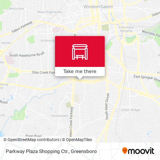 Mapa de Parkway Plaza Shopping Ctr.