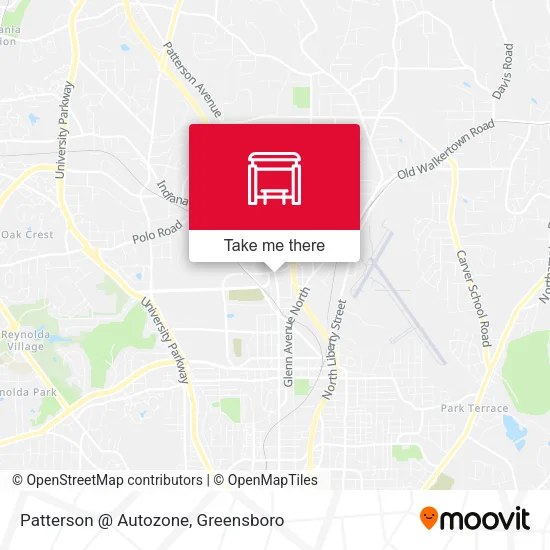 Mapa de Patterson @ Autozone