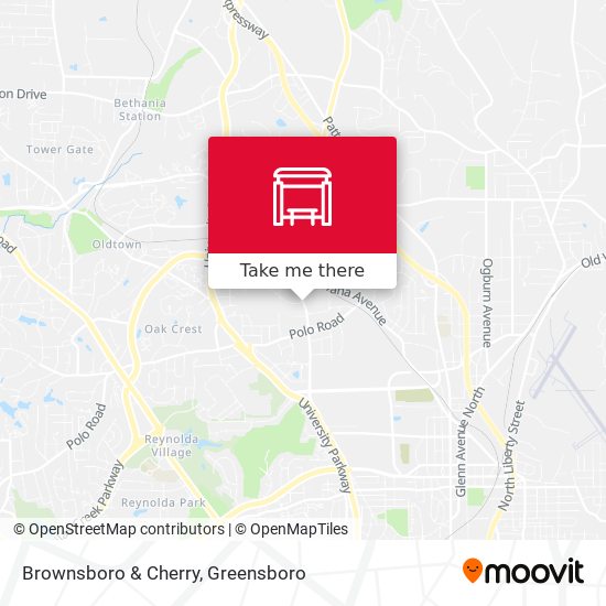 Mapa de Brownsboro & Cherry