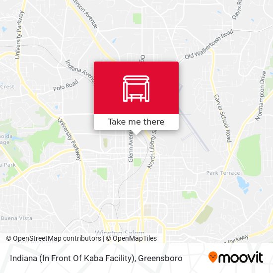 Mapa de Indiana (In Front Of Kaba Facility)