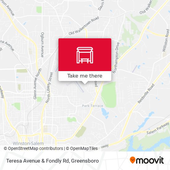 Mapa de Teresa Avenue & Fondly Rd