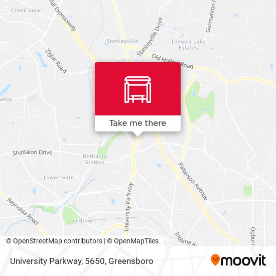 University Parkway, 5650 map