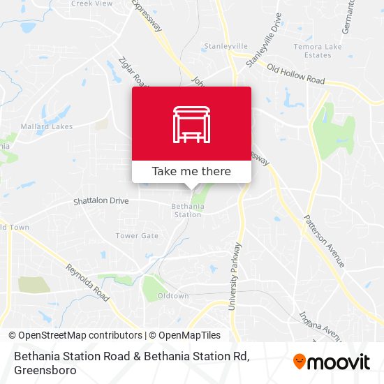 Mapa de Bethania Station Road & Bethania Station Rd