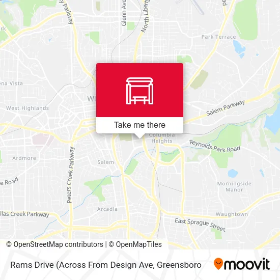 Mapa de Rams Drive