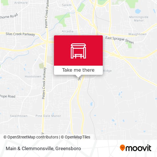 Mapa de Main & Clemmonsville
