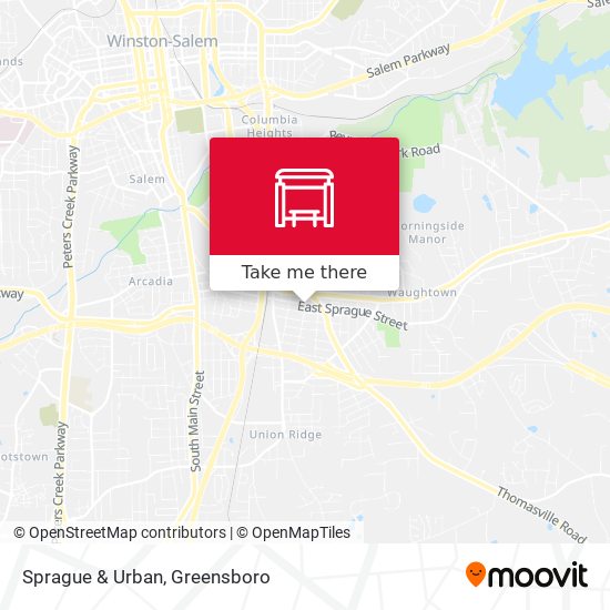 Mapa de Sprague & Urban