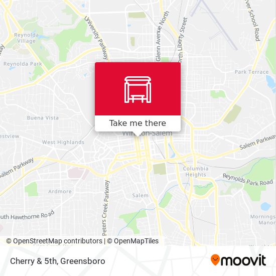 Mapa de Cherry & 5th