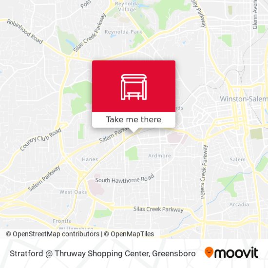 Stratford @ Thruway Shopping Center map