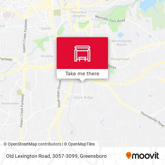 Mapa de Old Lexington Road, 3057-3099