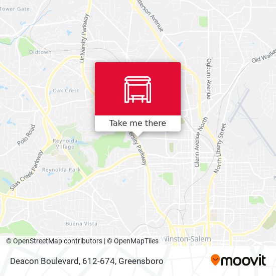 Deacon Boulevard, 612-674 map