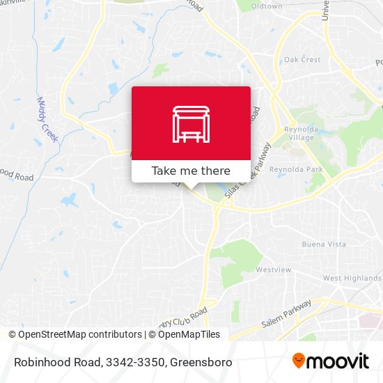 Robinhood Road, 3342-3350 map