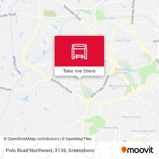 Polo Road Northwest, 3136 map