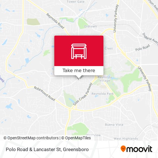 Mapa de Polo Road & Lancaster St