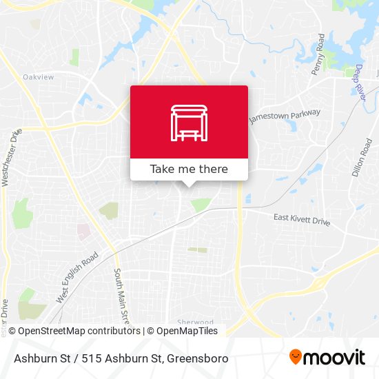 Ashburn St / 515 Ashburn St map