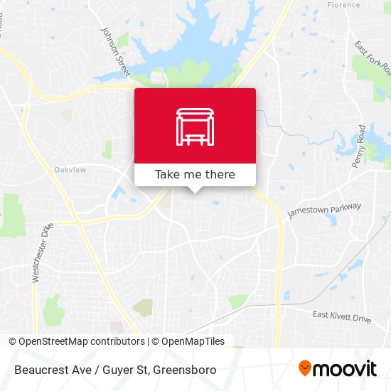 Beaucrest Ave / Guyer St map