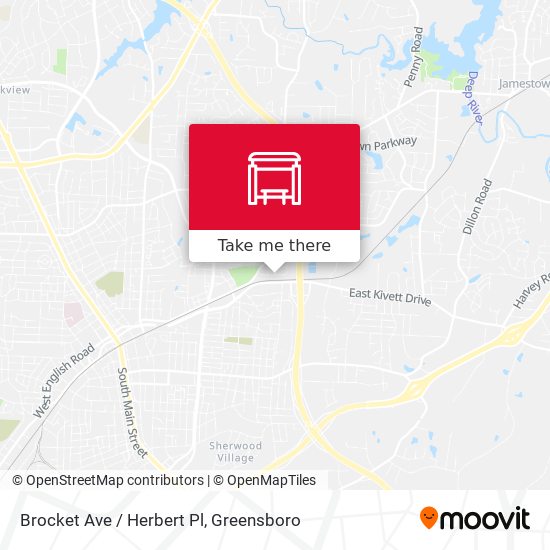 Brocket Ave / Herbert Pl map