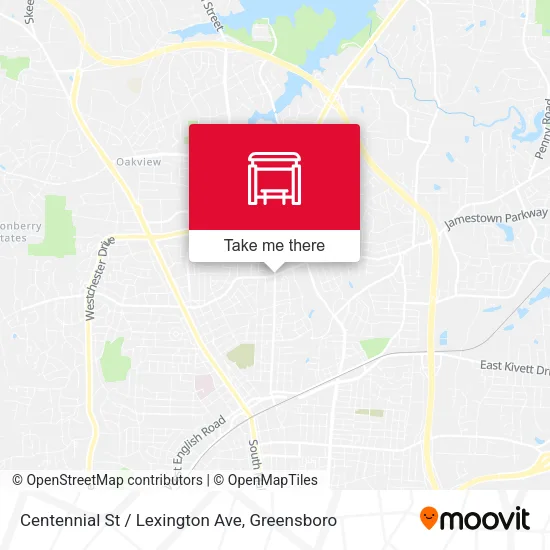 Mapa de Centennial St / Lexington Ave