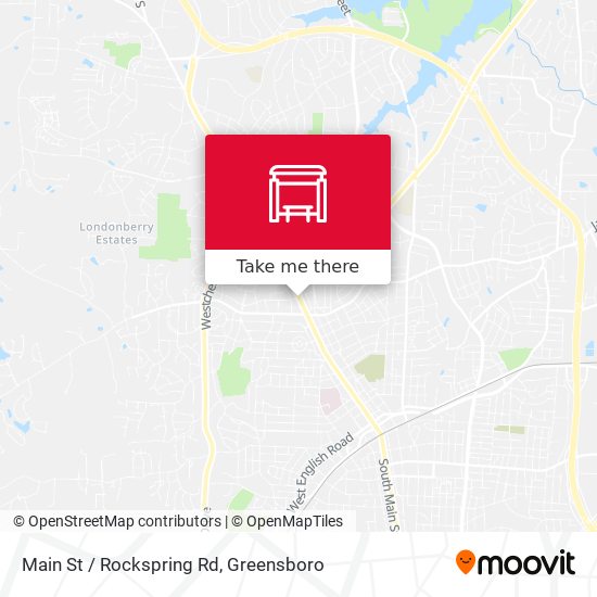 Main St / Rockspring Rd map