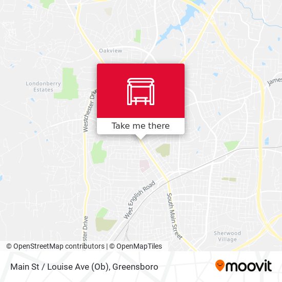 Mapa de Main St / Louise Ave (Ob)