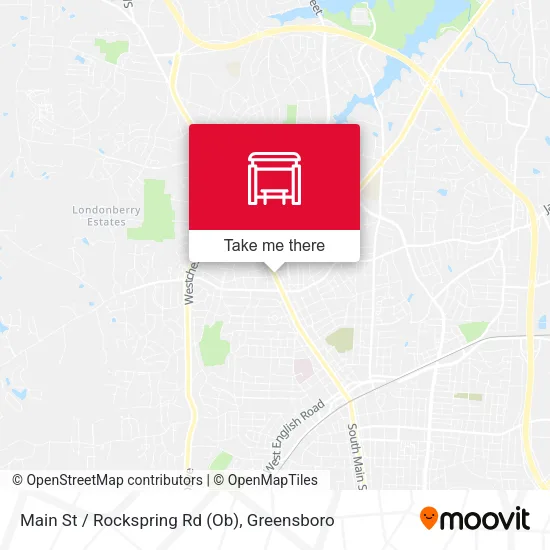 Main St / Rockspring Rd (Ob) map