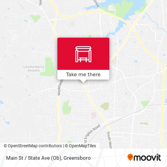 Mapa de Main St / State Ave (Ob)