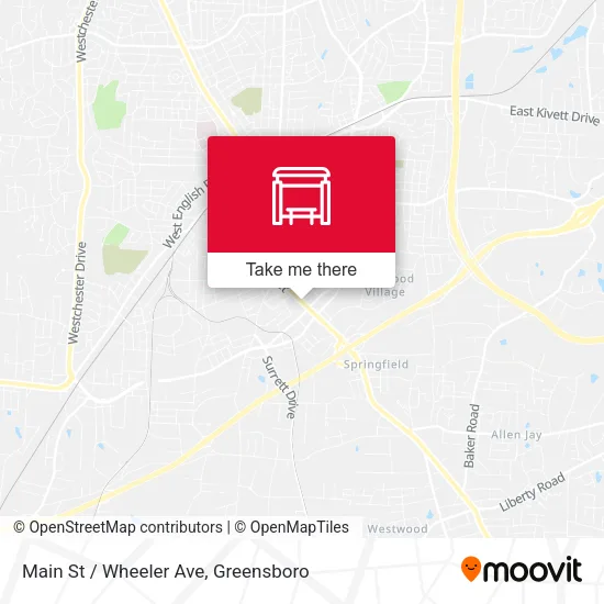 Mapa de Main St / Wheeler Ave