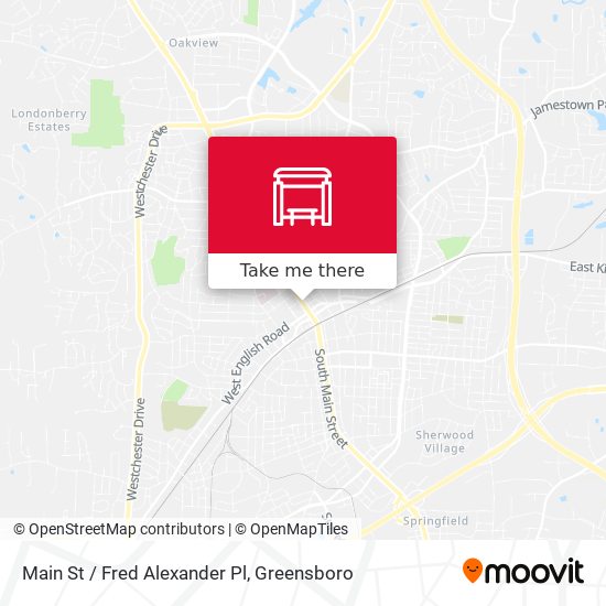 Mapa de Main St / Fred Alexander Pl