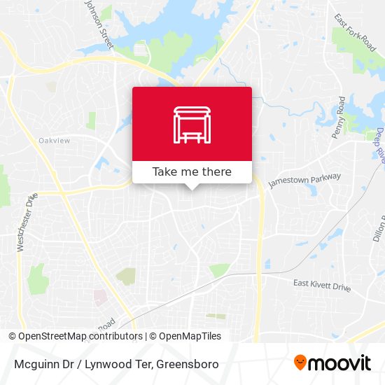 Mcguinn Dr / Lynwood Ter map