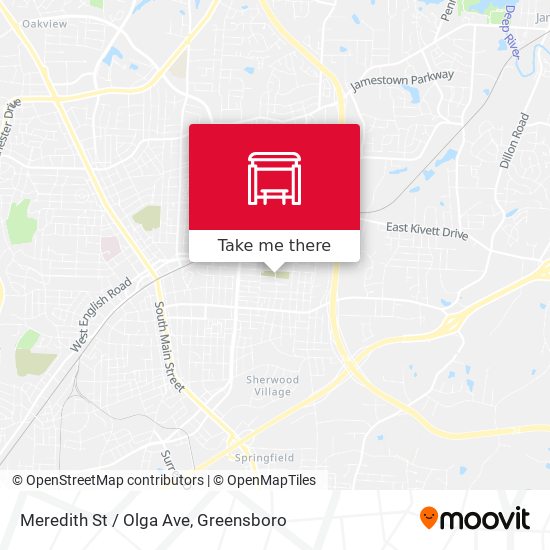 Mapa de Meredith St / Olga Ave