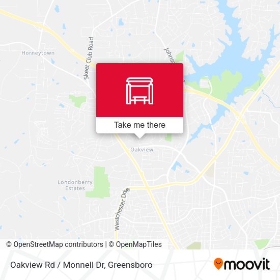 Oakview Rd / Monnell Dr map