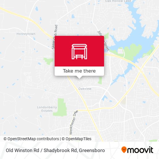 Old Winston Rd / Shadybrook Rd map