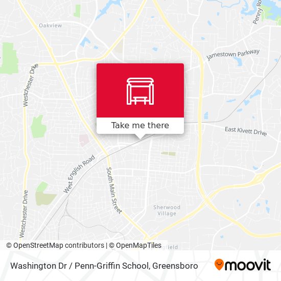 Washington Dr / Penn-Griffin School map