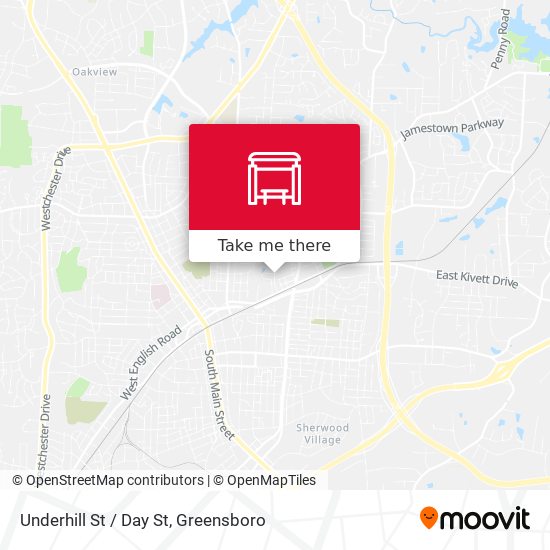 Underhill St / Day St map