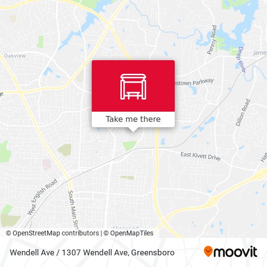 Wendell Ave / 1307 Wendell Ave map