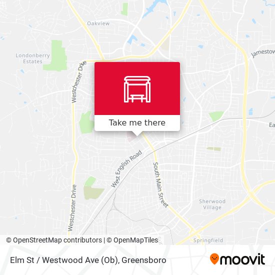 Elm St / Westwood Ave (Ob) map