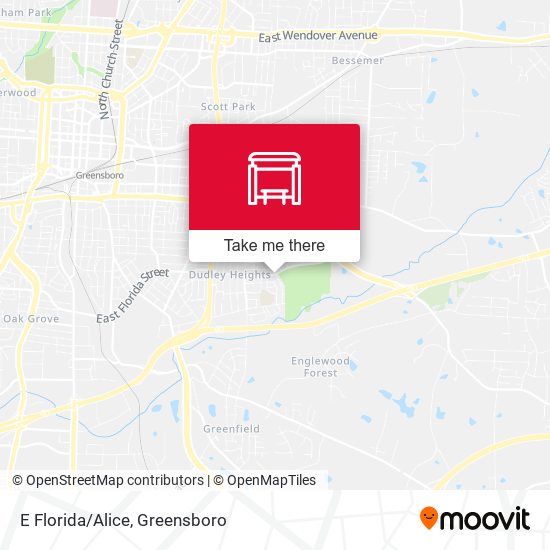 Mapa de E Florida/Alice