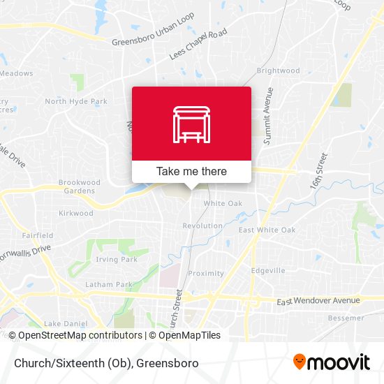 Church/Sixteenth (Ob) map