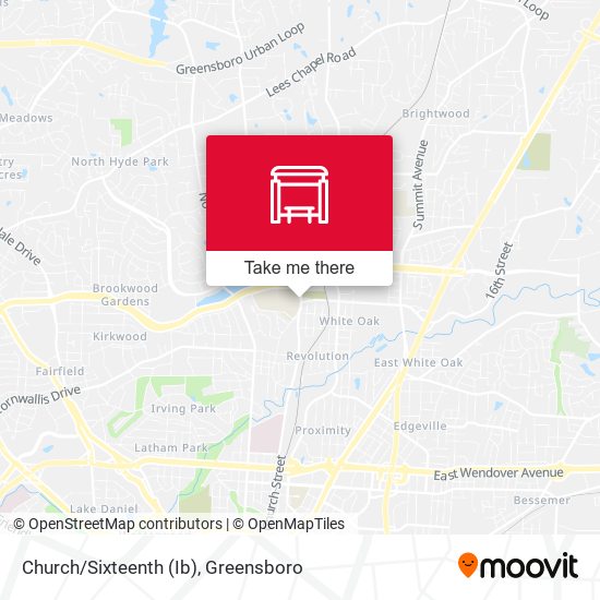 Mapa de Church/Sixteenth (Ib)