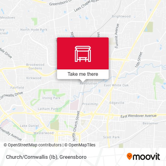 Church/Cornwallis (Ib) map