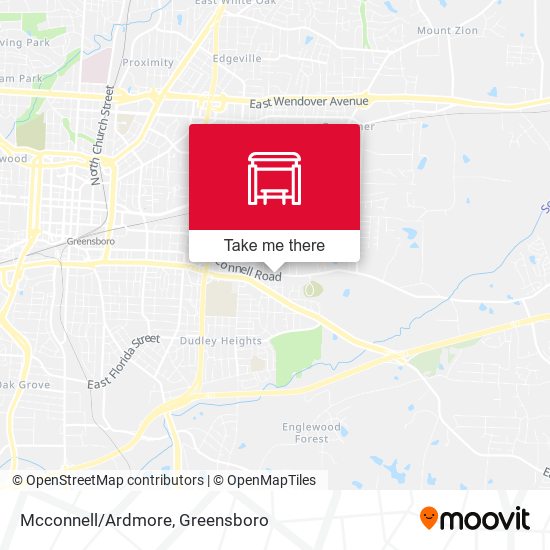 Mcconnell/Ardmore map