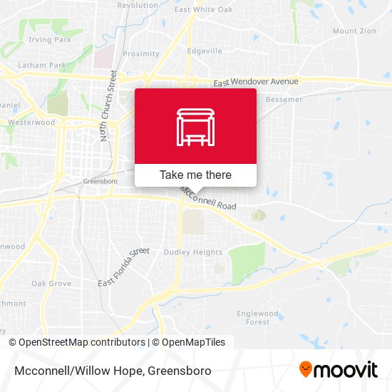 Mcconnell/Willow Hope map