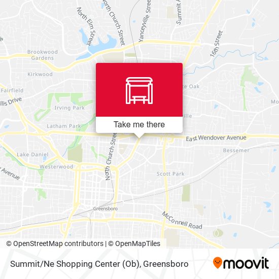 Mapa de Summit/Ne Shopping Center (Ob)