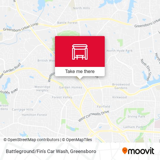 Mapa de Battleground/Fin's Car Wash