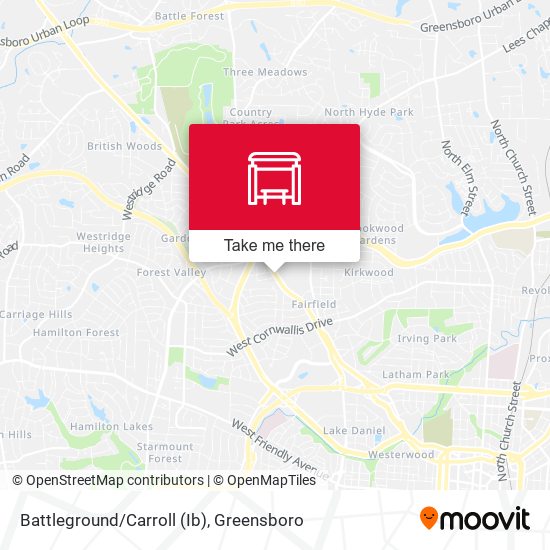 Battleground/Carroll (Ib) map