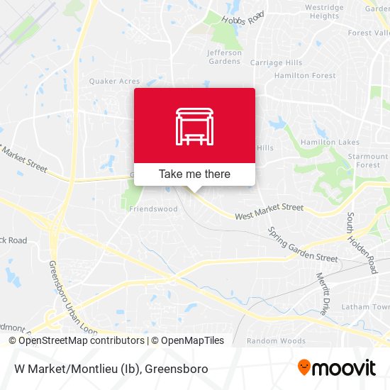 Mapa de W Market/Montlieu (Ib)