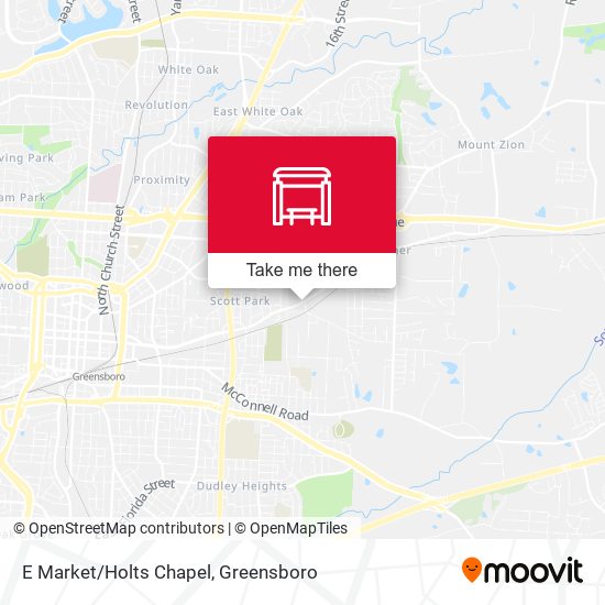 E Market/Holts Chapel map